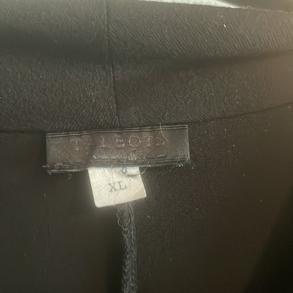 Black Talbots ruched dress. XL gently used - Picture 3 of 8